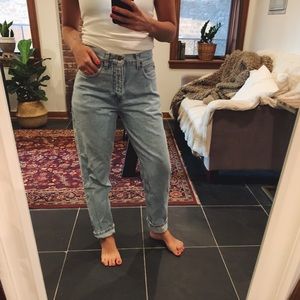 Vintage Light Wash Relaxed Denim